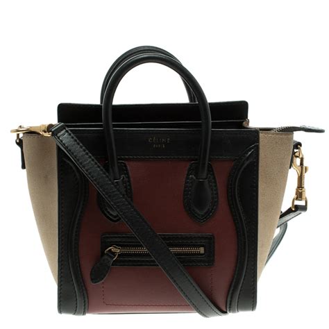 replica celine nano tricolor|is celine nano real.